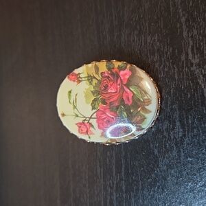 Rose Bush Brooch